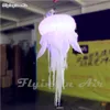 2 m/3 m LED gonflable méduse ballon géant blanc suspendu méduse avec lumière pour lieu de fête et décoration de plafond de Club