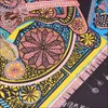 Zijden Rand Sjaal 90 Zijden Sjaal Satijn Handgerolde Rand Zadel Print Hals Foulard Femme Bandana Hoofdband2294