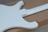 Factory White 4String Bassi -Bass Guitar com Black PickGuardrosewood Fingboardboardblack Hardwaresoffer personalizado7616907