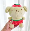 1pc Belle dessin animé Strawberry My Melody Pudding Cinnamoroll Dog Pollow Pollow Migne Plux Toys Gift LJ2009145613907