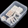 Boxes Bins Housekee Organization Home & Garden85X55X25Mm Transparent Pp Rectangar Packaging Plastic Box Small Objects Storage