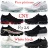 2021 Fly Orca 2.0 Mężczyźni Kobiety Buty CNY Pure Platinum Triple White Black Multi Color Animal Pack Zebra Oreo Running Sneakers