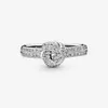 100% 925 стерлингового серебра мерцающие кольца для модных женщин свадебные вовлечения ювелирных изделий аксессуары подарок