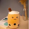 2550 cm Carton Cartoon Reallife Bubble Tea tasse d'oreiller en forme de coussin super doux