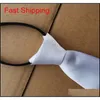 Sublimação Em branco Branco Gravata Gravatas Crianças Adulto Tie Coração Transferência de Coração Em Branco DIY Consumíveis Personalizados Material FacoTry Price O1pln