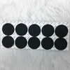 Ronde Black Rubberen Coaster Pad Self Adhesive Cup Bottom Stickers voor 20oz 30oz Tumblers Beschermende antislip pads