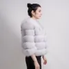 QIUCHEN PJ1801 nouveauté femmes hiver manteau de fourrure véritable fourrure épaisse femmes veste d'hiver 201016