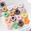 Simulation food and play doughnut accessories Craft Tools DIY cream mobile phone shell material doll house jewelry parts