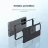 Protezione per fotocamera Slide Protect Cover per Samsung Galaxy S21 S20 Plus S21 Ultra NOTE20 S21PRO Custodia per telefono TPU PC Finestra scorrevole Custodia per Samsung