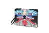 リベットクラッチバッグ女性ハンドバッグ財布スタッドファッションレターリストレット財布最高品質レザーメンイブニングバッグ