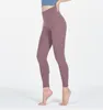 Nuovi vestiti da yoga da donna pantaloni da yoga sport da corsa fitness slim glutei piedi pantaloni tinta unita da jogging allenamento nove punti pantaloni