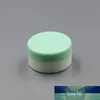 Creme Jar Packaging Container Cosmetic Amostra de plástico 200pc / lot 5g 5ml branco, preto, rosa, verde 4 cores de exibição Avaliable