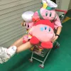 Yeni 3538cm büyük boyutlu Kirby Peluş Oyuncak Pembe Kirby Waddle Dee Doo Yumuşak Dolgulu Oyuncak Hediye Çocuklar İçin Doğum Günü Hediyesi 2012089210032