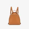 Backpack round button women's handbag simple leisure student travel bag men's and women's general fashion half round Backpack