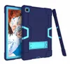 Dla Samsung Galaxy Tab A7 10.4 2020 SM-T500 SM-T505 Case WSKAZÓWKI PRZESTRZEŻENIE DZIECI PC Silikon Hybrydowy Stojak Full Body Tablet Pokrywa