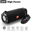 High Power 50W Bluetooth Speaker Waterproof Portable Column For PC Computer Speakers Subwoofer Boom Box Music Center Radio TG1871973753