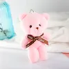 1213cm Soft Stuffed Bear Plush Toys Mini Teddy Bear Dolls Toy Small Gift for Party Wedding Keychain Bag Pendant Doll4088086