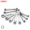 Hispec 5pc 621mm Metric Torque Set Universal Ratchet Double End Wrench Offset Ring SPANNER WR006A Y200323