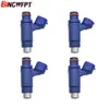 4pcs fuel injector E7T10471 16600-AA190 Renovation for Subaru Legacy BL5 BP5 2004 2.0 EJ204 PRICE:US $