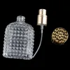 30/50ml Pineapple Glass Perfume Bottle Spray Empty Atomizer Refillable Dispenser Travel Portable Cosmetic Container LX3729