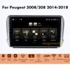 Android10.0 RAM 4G ROM 64G CAR DVD player para PEUGEOT 2008/208 2014-2018 Navegação Multimedia Estéreo Rádio Rádio Atualização de áudio para 10.1inch Hend Unit