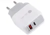 18w USB C PD Carregador de parede Adaptador de carga rápida tipo-C cobrança QC 3.0 UE US Plug Rápido Carregamento para Smartphone