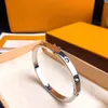 Bracelet à breloques en acier inoxydable 316L de qualité supérieure en trois couleurs plaquées pour bijoux de mariage pour femmes avec timbre de boîte PS8275270N