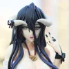 21 см Фигурки Albedo Protector Anime Sexy Girls PVC Collectile Desktop Decoration Модель игрушки для детей День рождения Подарки 220118