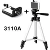 Mobiele telefoon Tripod stand video camera statief lichtgewicht draagbare reizen selfie telefoon live met externe telefoonhouder