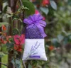Sac de sachet de lavande en organza de coton violet sac d'emballage de fleurs séchées bricolage fête de mariage bbyver bdesports