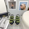 ESPADRILLES Femmes Sandales D'été Côtés Designer Fond Épais Tissé Pantoufles Sandale De Plage Vacances Maille Brevet Chaussures En Cuir De Veau 01