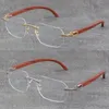 Männliche und weibliche Rahmen, echtes natürliches Original, weiß innen, schwarzer Büffelhornrahmen, Mann und Frau, optische Holzbrillen, 18 Karat Goldrahmen, Brillen, randlose Brillen, heiß