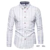 Primavera Casual camisa para Tops Men Plaid Impresso magro dos homens Camisas Moda Masculina Manga Longa