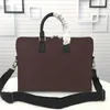 Erkek çantası kadın evrak çantası kahve ızgarası taşınabilir iş rahat omuz 15 dizüstü bilgisayar 5 cep omuz çantası brifingc278m sığabilir