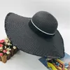 Lujo- Sombreros de moda de verano Gorro de playa Gorro para mujer Gorros ajustables con letras M Sombrero de mujer 4 colores Alta calidad