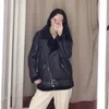 Ailegogo herfst winter vrouwen faux lamslederen jas straatkleding