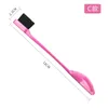 Brosse à sourcils double face Contrôle Brôles de cheveux Brôles de cheveux Gel Smooth Tool2163585