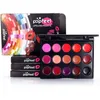 Lip Gloss Lipsticks Palette Waterdicht Langdurige pigment Gotische stijl Zwart paars 15 kleuren Makeup3673527