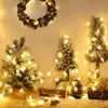 Dizeleri 3/6 / 10 m Noel Ağacı Kar İfadeleri LED Dize Peri Işık Noel Parti Ev Düğün Garland Işıkları Dekorasyon USB DC5V Powered