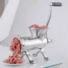 #32 304 Rostfritt stål Mincer Manual Electric Mixer Köttkvarn Korvfyllningsrör Tungt hushåll MINCER