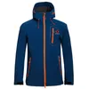 Primavera otoño al aire libre hombre chaqueta de concha suave impermeable térmica con capucha abrigo Anti-UV transpirable hombres Camping senderismo chaqueta 201127