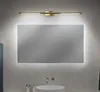 Lustro Przednie światło Proste Nowoczesne LED Łazienka Łazienka Lustro Oświetlenie Wodoodporne Lampy przeciwmgielne Nordic Lights Toaleta