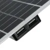 Solar Panel Charger10W 12V/5V USB Port