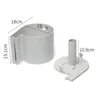 Väggmonterad toalettpappershållare Kreativ handduk utan att borra WC Roll Stand för badrum Y200108