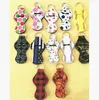 Favor de fiesta Llavero de neopreno Deportes Impreso Chapstick Holder Leopard Wrap Lip Cover Regalo de Navidad 61 Diseños \