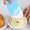 3Pcs Flexible Dough Butter Cake Scraper Icing Smoother Tool Set For Home and Kitchen Fondant Cake Icing Edge Decorating