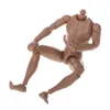 1: 6 Scale Action Figure Nude Male Body Épaule Étroite Fit HOT Toys TTM18 / TTM19 LJ200928