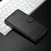 Högkvalitativt läderfodral för iPhone 12 11 Pro Max med kortplats Flip Plånbok Ställfall för iPhone 12 Mini XS XR 6 7 plus 8 6s