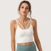 Tuta da yoga estiva per la schiena Gilet sportivo da donna Reggiseni da yoga Traspirante Jogging Atletico Palestra Fitness Push Up Abbigliamento sportivo da ciclismo