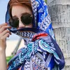 36style foulard ethnique femmes châle coton lin serviette ethnique bord de mer vacances crème solaire foulard en soie bohème serviette de plage 180 * 100 cm GGA3758-6